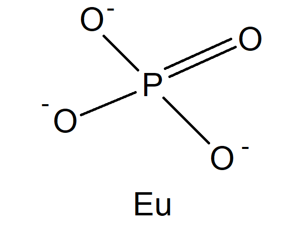 Europium Phosphate Chemical Structure